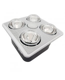 Aero Pure  A716B W Quite Exhaust Fan with heater and Light